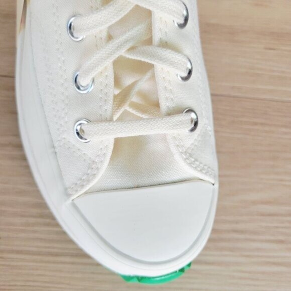 ❤️Converse Run Star Hike Platform Sz 10.5 Women's Shoes Color Pop Beige A14271C - Picture 10 of 14